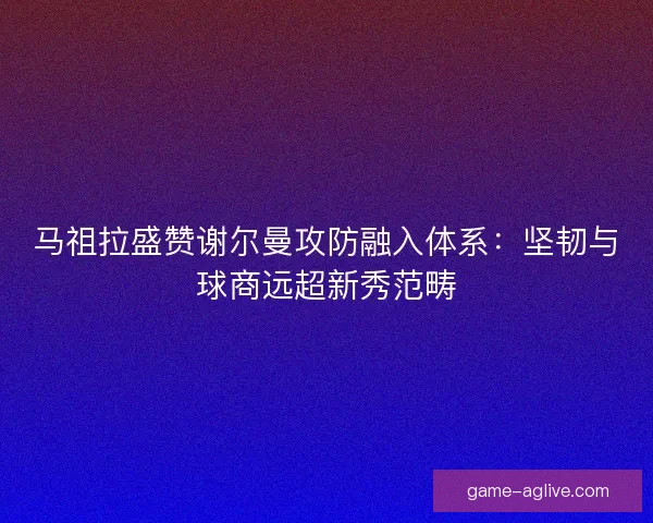马祖拉盛赞谢尔曼攻防融入体系：坚韧与球商远超新秀范畴